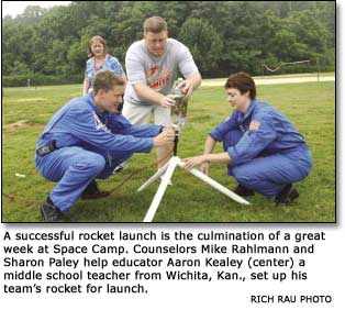 Successful rocket launch