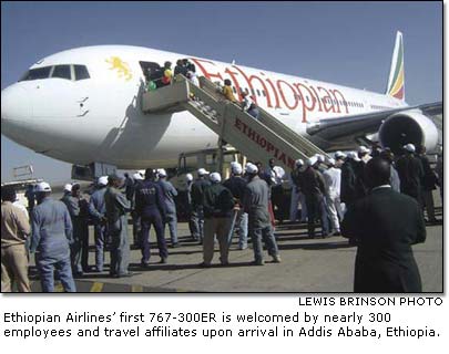 Ethiopian Airlines’ first 767-300ER