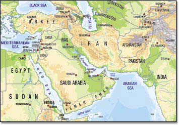 Middle East Map