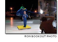 Blue Angels Commander Steve Foley smiles for his official portrait.