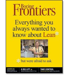 November Frontiers cover