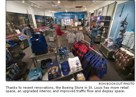 the Boeing Store in St. Louis