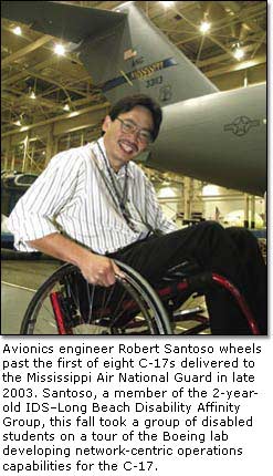 Avionics engineer Robert Santoso