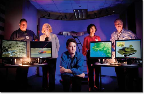 The Laser and Electro-Optical Systems Modeling and Simulation Team