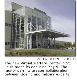 the new Virtual Warfare Center in St. Louis