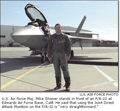 U.S. Air Force Maj. Mike Shower