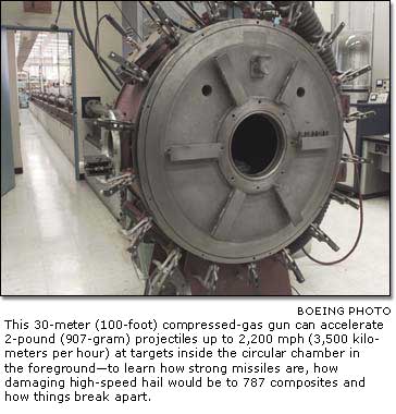 A 30-meter compressed-gas gun