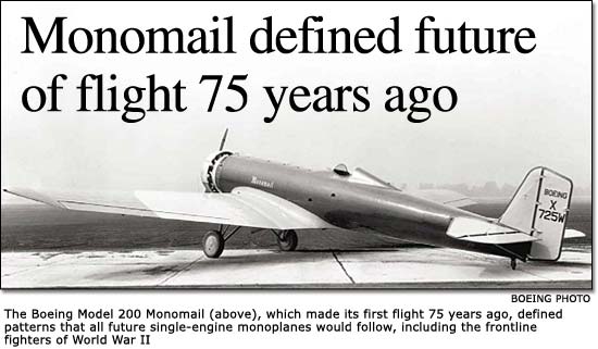 Monomail defined future of flight 75 years ago