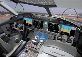 787 flight deck'