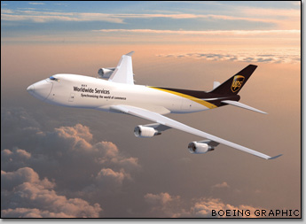 UPS order for 747-400 Freighters