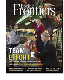 March Frontiers cover