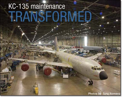 KC-135 maintenance transformed