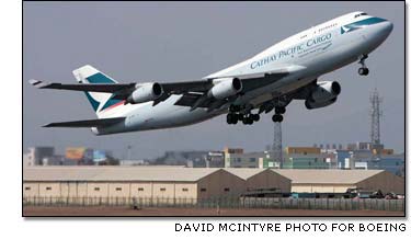 Cathay Pacific's 1st 747-400BCF